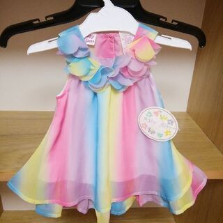 レインボー ワンピース Daniel 沖縄のベビー用品 ベビー服 の中古あげます 譲ります ジモティーで不用品の処分