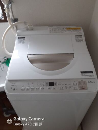 値下げ処分！シャープ 5.5kg全自動洗濯機  ES-TX5B-N