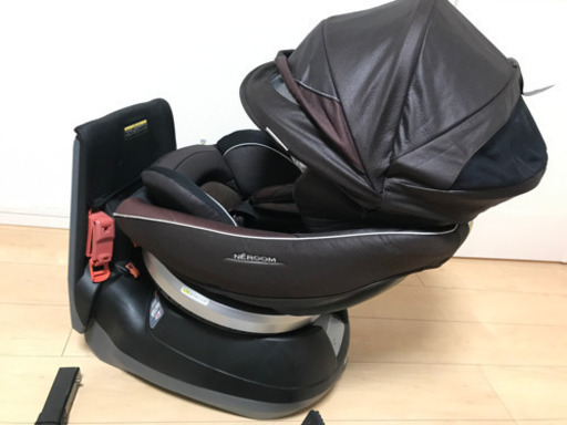 チャイルドシート ホワイトレーベル ネルーム ISOFIX エッグショック 