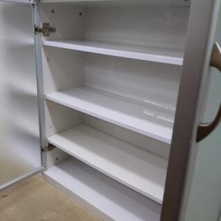 0428-09 キッチンカウンター 食器棚 120×53×85cm