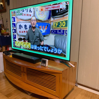 木製のテレビ台