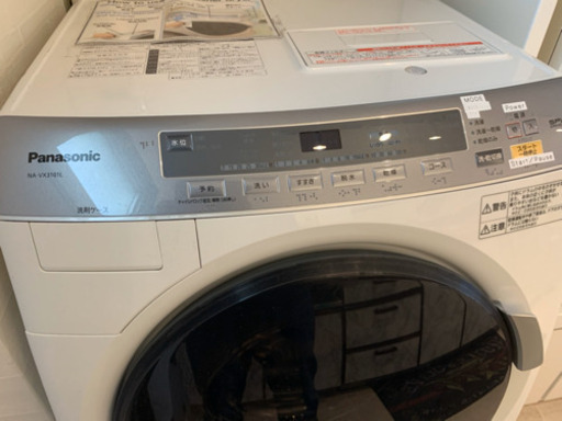中古Panasonic全自動ドラム式洗濯乾燥機PayPay払可！⭐️2021年2月 