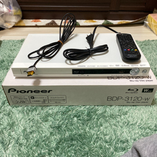 作動OK！パイオニア BDP-3120 ブルーレイディスクプレーヤー Amazon | Pioneer ブルーレイディスクプレーヤー ブラック BDP