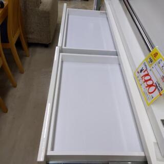 0428-18 キッチンカウンター 食器棚 128×56×91cm