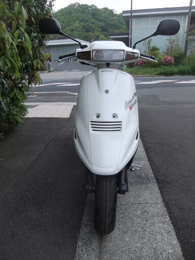 スズキ アドレスV100 実動中古美車 タイヤ前後バリ山 バッテリー新品