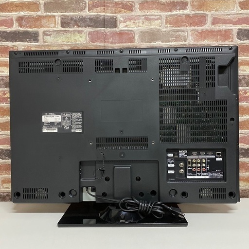 ⑥即日受渡❣️ちょうど良いサイズ日立37型省エネLED液晶テレビ11000円