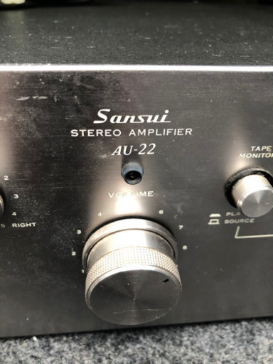 Sansui  AU-22 アンプ  動作品　山水