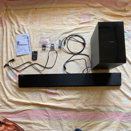 中古】 パナソニック シアターバー 350W 3.1chサラウンド SC-HTB690-K