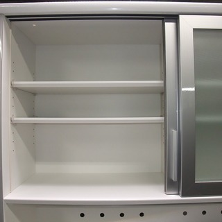 R1002) ユーアイ キッチンボード　K-120HOP 2015年製! 食器棚 店頭取引大歓迎♪