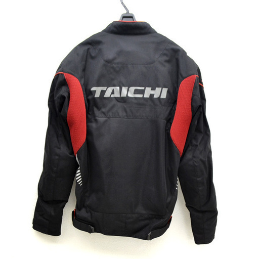 RS TAICHI メッシュジャケット イングラム ブラック×レッド XXLサイズ