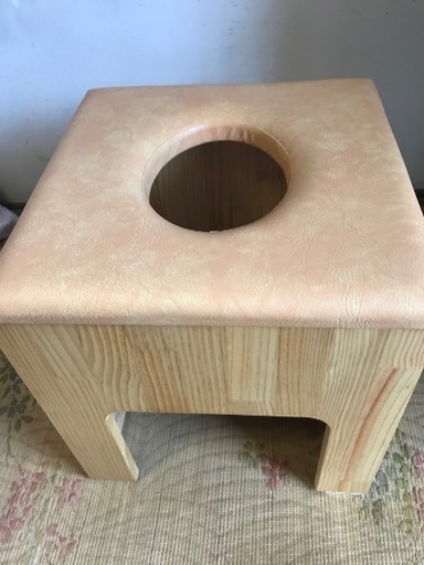 よもぎ蒸し用椅子と専用マント　中古