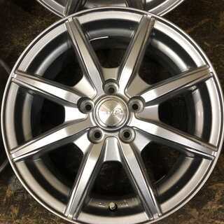 LAYCEA 社外ホイール 15インチ 4本 6J5HPCD100+43 プリウス ウィッシュ等 (VHL79) クレジットカード QR決済可能 LAYCEA 社外ホイール 15インチ 4本 6J5HPCD100+43 プリウス ウィッシュ