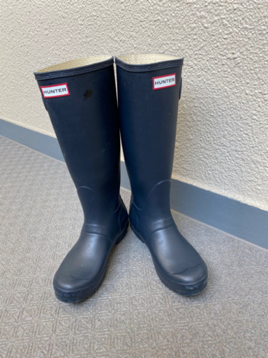 Hunter長靴ネイビーeu38 ぜろ 大阪のその他の中古あげます 譲ります ジモティーで不用品の処分