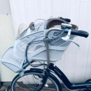 ③160番 ヤマハ‼️新基準‼️子供乗せ電動自転車✨PAS リトルモア✨