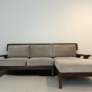 ３人掛けL字ソファー