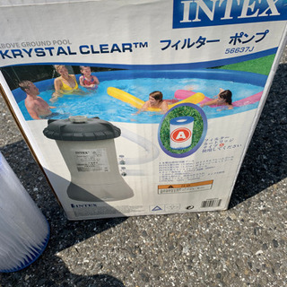 INTEX KRYSTAL CLEAR フィルターポンプ 56637J