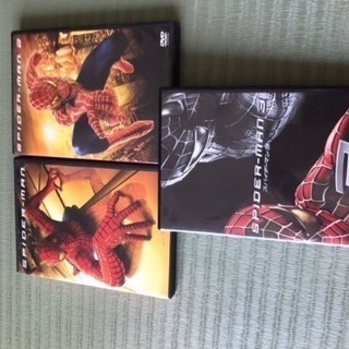 スパイダーマン(1、2、3)DVD3枚セット