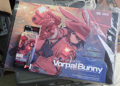 札幌 東京マルイ ガスガン AM.45 Vorpalbunny ヴォーパル・バニー ガンゲイルオンライン マガジン付 新品
