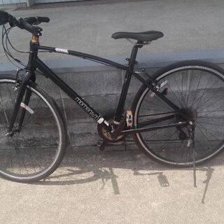 クロスバイクmomentum Z-1 18段変速 黒 配送無料