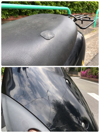 特価】 原付 スズキ レッツ4 紺色 4st スズキ、レッツ4 燃費に優しい4