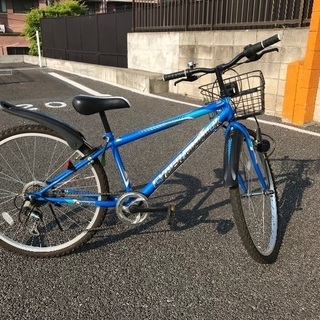ジュニア自転車 サイバーギミック26インチ ブルー