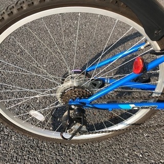 ジュニア自転車 サイバーギミック26インチ ブルー