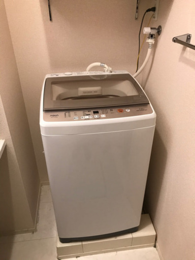 アクア　洗濯機　7kg AQUA AQW-GV70G(W)