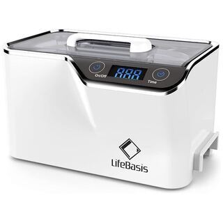 LifeBasis 超音波洗浄機 （メガネ洗浄機 ）600ml 