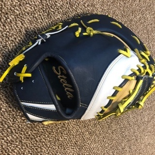 【未使用・型付け済】アシックス　ゴールドステージ　軟式ファーストミット