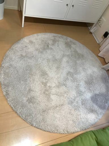 Ikea 円形ラグ Iketomo 武蔵境のカーペット マット ラグの中古あげます 譲ります ジモティーで不用品の処分