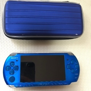 PSP-3000 ブルー　本体　　カセット4個　　送料込み700...