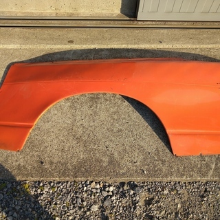 値下げ交渉可】180sx 社外リアワイドフェンダー 左右セット オレンジ