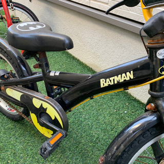 子供　自転車　バットマン