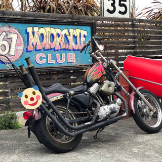 ハーレーダビットソン スポーツスター883 キャブ車 チョッパー