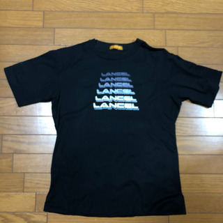 LANCEL, Tシャツ 黒　L