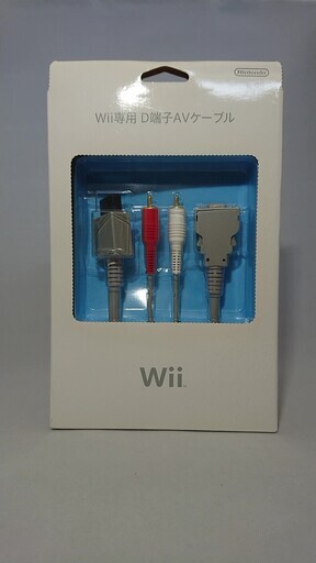 Wii専用d端子ケーブル すれっち 高槻のテレビゲーム Wii の中古あげます 譲ります ジモティーで不用品の処分
