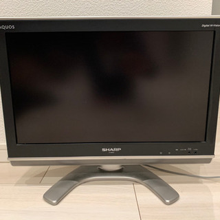 SHARP AQUOS20インチ　テレビ　