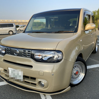 ブラックOK 自社ローンOK ⭐︎日産　キューブカスタム　上級グ...