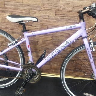 ルイガノ クロスバイク パープル