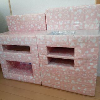 5 31迄 牛乳パックキッチン手作り 光と風 明石のおもちゃ ままごと の中古あげます 譲ります ジモティーで不用品の処分