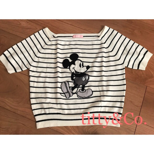 Titty Co ティティアンドコー ディズニーコラボ ミッキーニット ミキティ 園田のニット レディース の中古 古着あげます 譲ります ジモティーで不用品の処分 Titty Co ティティアンドコー ディズニーコラボ ミッキーニット ミキティ 園田のニット レディース の中古 古着あげます 譲ります ジモティーで不用品の処分