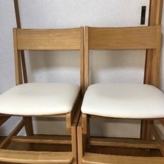 子供用　学習椅子2脚セット