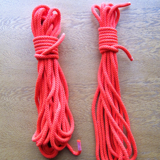 高品質結束ロープ 美品約10m・約5m
