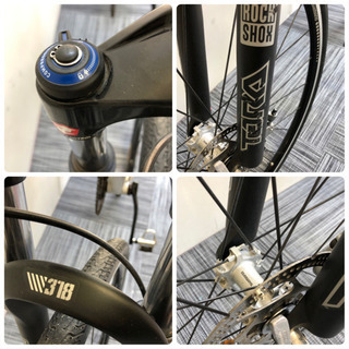 🌈24万🌈ルイガノ🌈MTB.フルサス、簡単レバー、油圧ディスクブレーキ、綺麗、27段