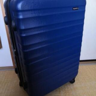 【美品】スーツケース　amazonbasics 購入後一年　ネイビー