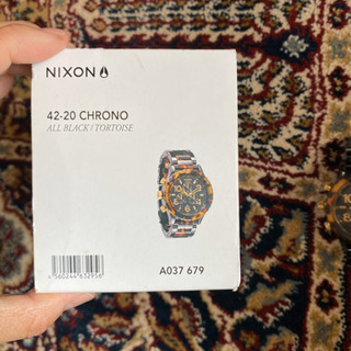 取引中 ニクソン 時計 鼈甲 NIXON CHRONO 42-20
