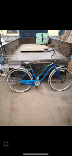 自転車。