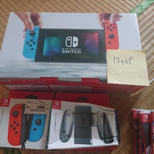 【交渉中】NintendoSwitchソフト4本付き