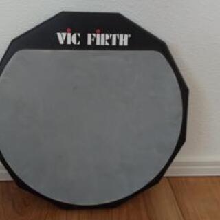 ドラム 練習用パッド 12インチ VIC FIRTH ヴィックフ...