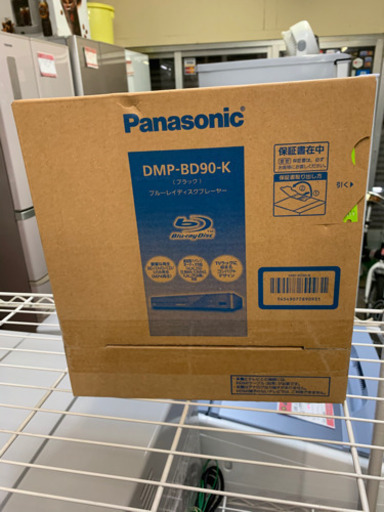 新品　未開封　Panasonic DMP-BD90-K ブラック ブルーレイディスクプレーヤー